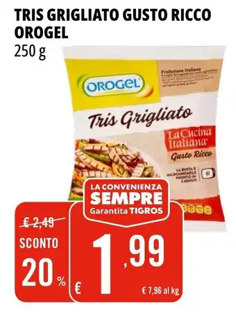 Tris Grigliato Gusto Ricco Orogel