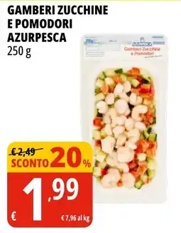Tigros Gamberi zucchine e pomodori Azurpesca offerta