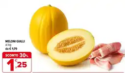 Iperal Meloni gialli offerta