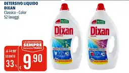 Tigros Detersivo liquido Dixan Classico - Color offerta