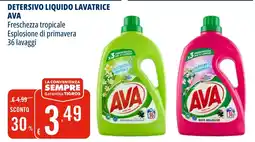 Tigros Detersivo liquido lavatrice Ava offerta