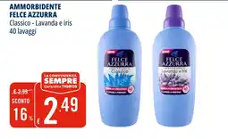 Tigros Ammorbidente Felce Azzurra Classico offerta