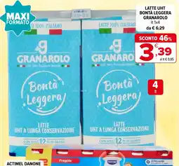 Iperal Latte UHT Bontà Leggera Granarolo offerta