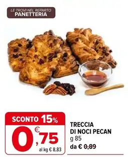 Iperal Treccia di noci pecan offerta