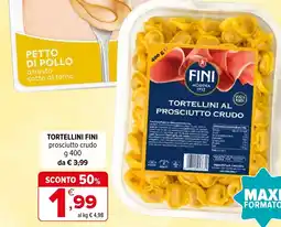Iperal Tortellini Fini prosciutto crudo offerta