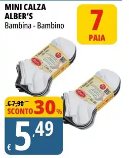 Tigros Mini calza Alber's offerta