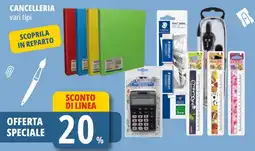 Tigros Cancelleria vari tipi offerta