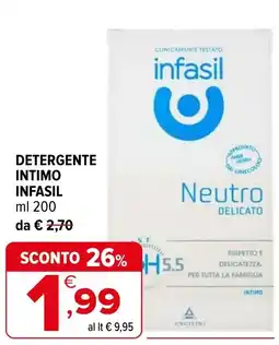 Iperal Detergente intimo infasil offerta
