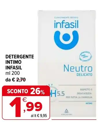 Iperal Detergente intimo infasil offerta