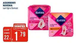 Tigros Assorbenti Nuvenia offerta
