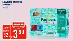 Tigros Pampers Baby-dry offerta