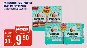 Pampers Baby-dry Mutandino