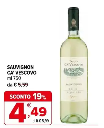 Sauvignon Ca' Vescovo