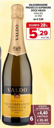 Iperal Valdobbiadene Prosecco Superiore DOCG Valdo offerta