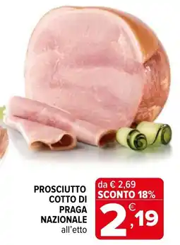 Iperal Prosciutto cotto di Praga Nazionale offerta
