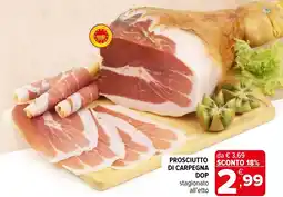 Iperal Prosciutto di Carpegna DOP offerta