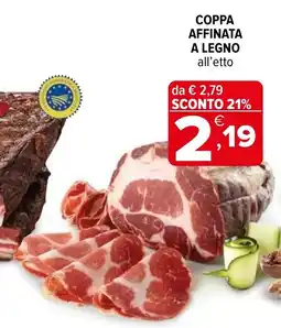 Iperal Coppa affinata a legno offerta