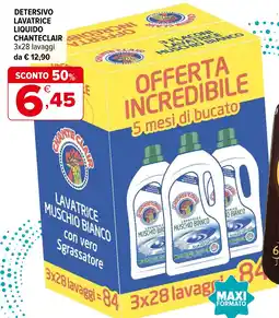 Iperal Detersivo lavatrice liquido Chanteclair offerta