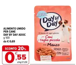 Iperal Alimento umido per cane day by day adoc offerta
