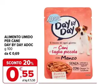 Alimento umido per cane day by day adoc