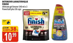 Tigros Finish Ultimate gel limone offerta