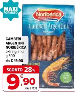 Iperal Gamberi Argentini Noribérica offerta