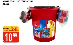 Tigros Mocio completo con secchio Vileda offerta