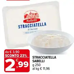 Iperal Stracciatella Sabelli offerta