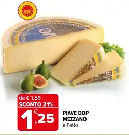 Iperal Piave DOP Mezzano offerta