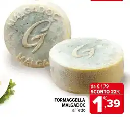 Iperal Formaggella Malgadoc offerta
