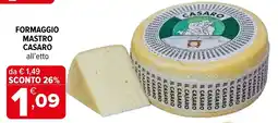 Iperal Formaggio mastro casaro offerta