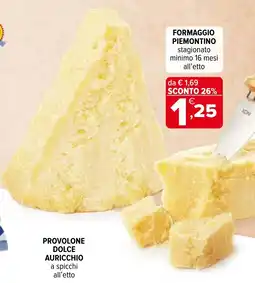 Iperal Formaggio Piemontino offerta