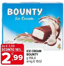 Iperal Ice Cream Bounty offerta