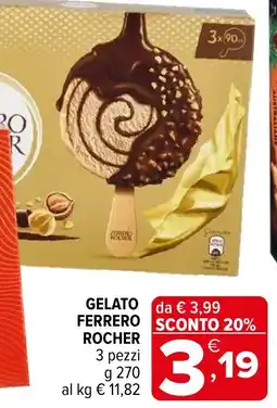 Iperal Gelato Ferrero Rocher offerta
