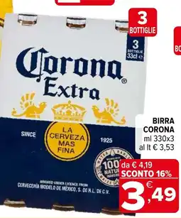 Iperal Birra Corona offerta