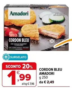 Iperal Cordon bleu Amadori offerta