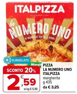 Iperal Pizza la numero uno Italpizza margherita offerta