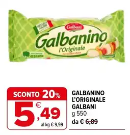 Iperal Galbanino l'originale offerta