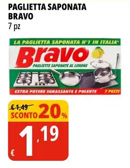 Tigros Paglietta saponata Bravo offerta