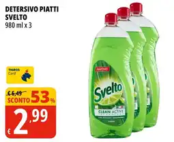 Tigros Detersivo piatti Svelto offerta