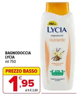Iperal Bagnodoccia Lycia nutriente offerta