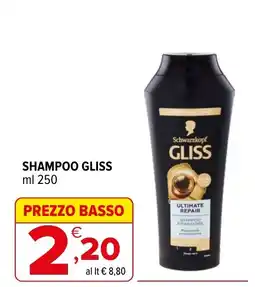 Iperal Shampoo Gliss offerta