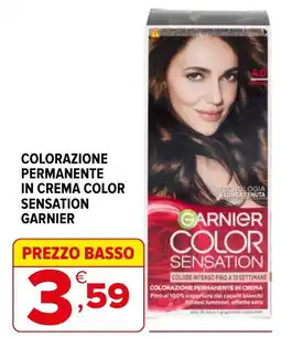 Iperal Colorazione permanente in crema Color Sensation Garnier offerta