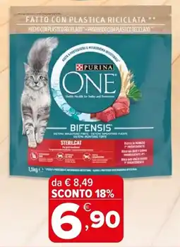 Iperal Purina One Bifensis Sterilcat offerta