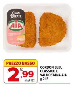 Iperal Cordon bleu classico e valdostana Aia offerta