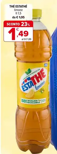 Iperal Thé Estathé limone offerta