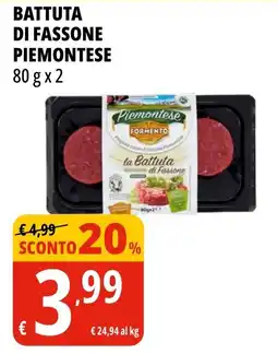 Tigros Battuta di Fassone Piemontese offerta