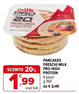 Iperal Pancakes freschi milk pro high protein offerta