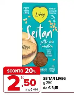 Iperal Seitan Liveg offerta