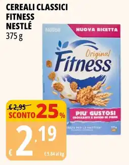 Tigros Cereali classici Fitness Nestlé offerta